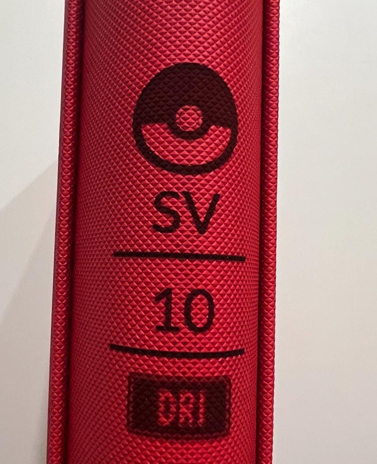 Destined Rivals Red Vault X 12 Pocket Master Set Binder