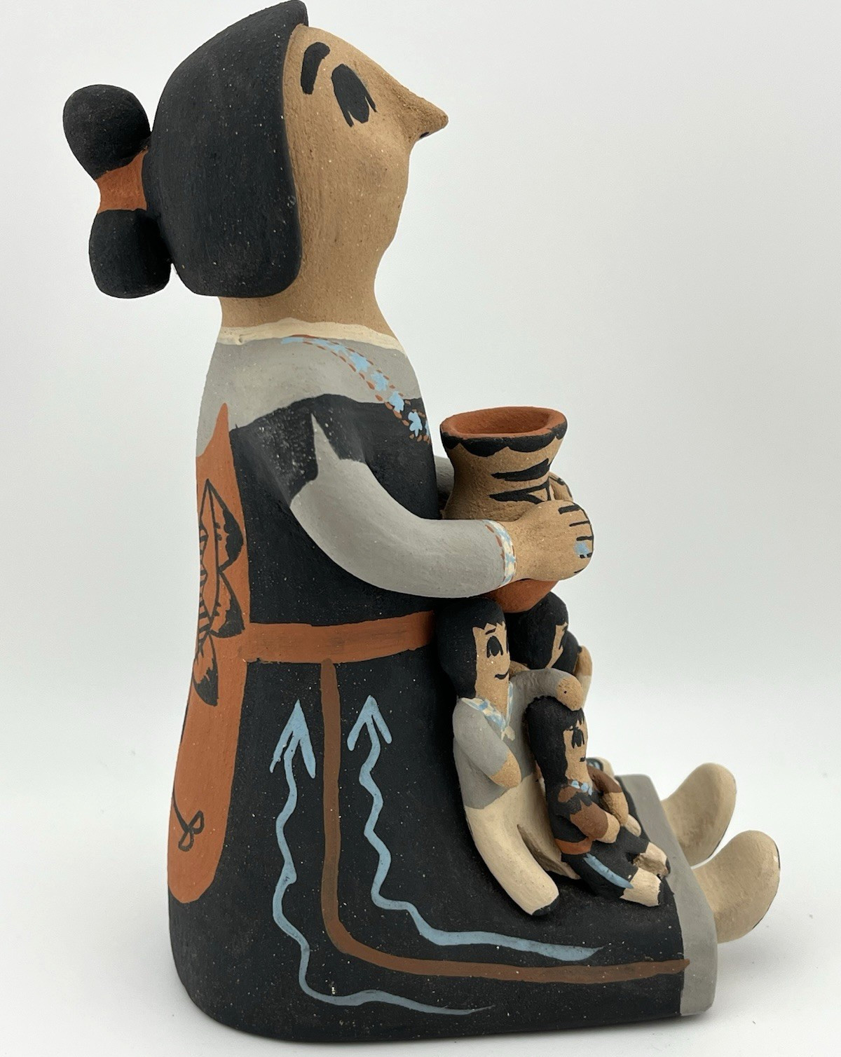 Jemez Pueblo Storyteller by Sabaquie – Southwest Native American