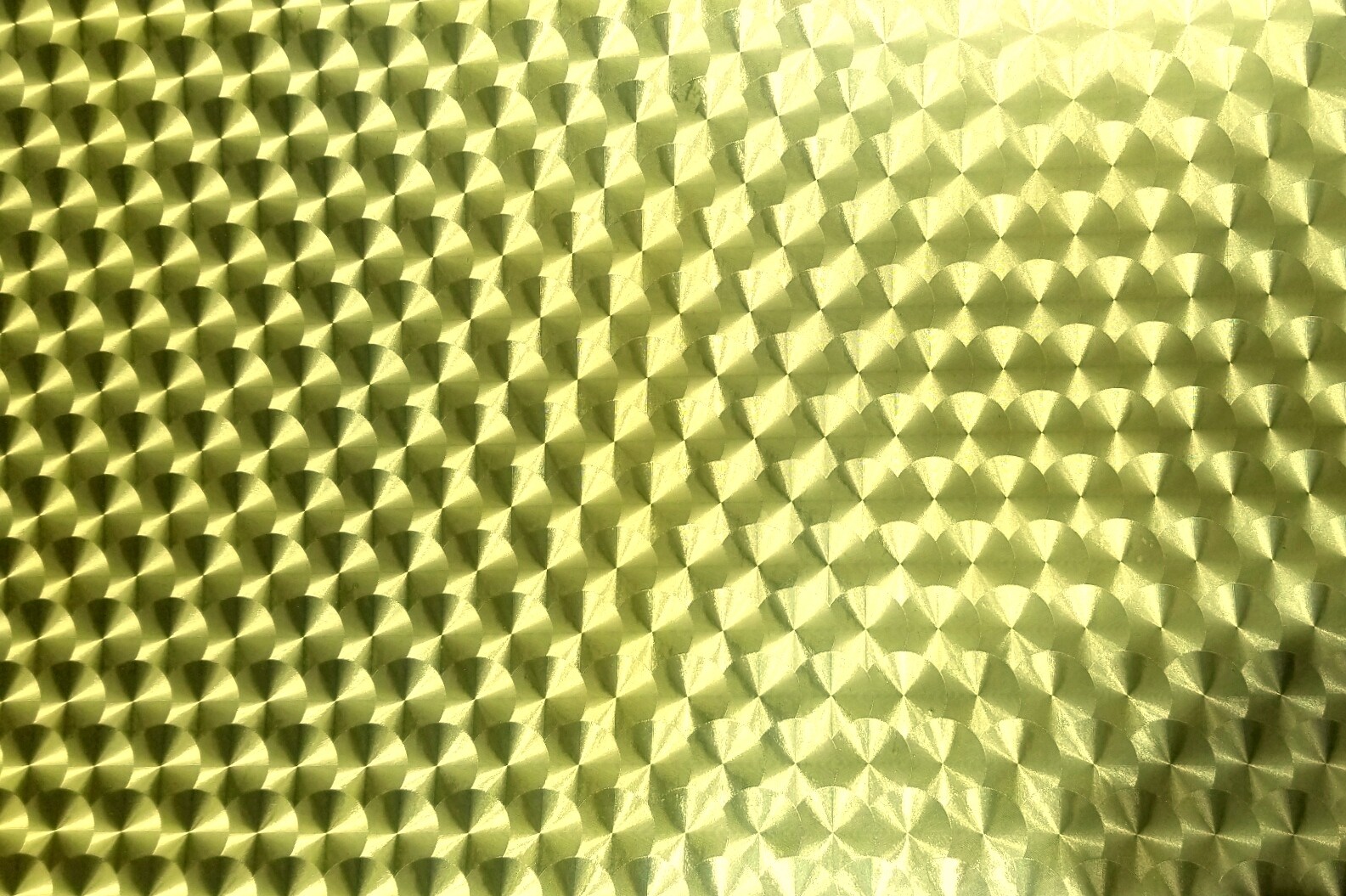 Gold Large Engine Turn Sign Plotter Cutter Vinyl