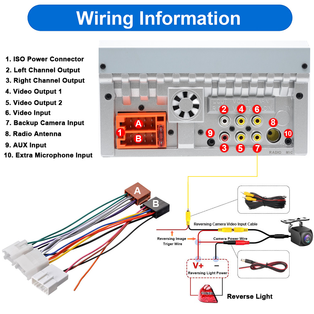 7" Apple Carplay For Toyota Corolla 2003-2008 Android Auto Car Stereo Radio GPS