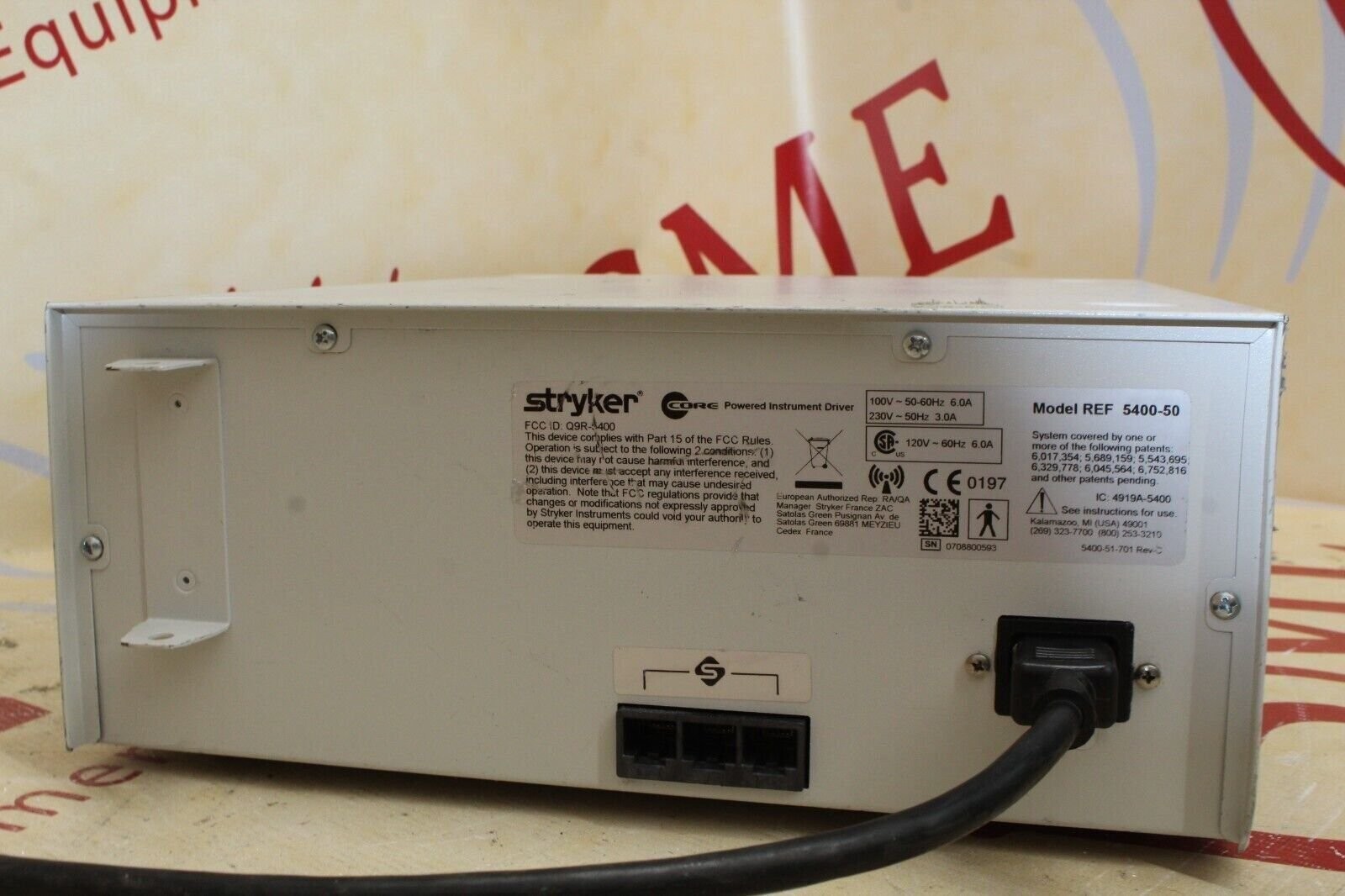 Stryker 5400-50 Core Powered Instrument Driver