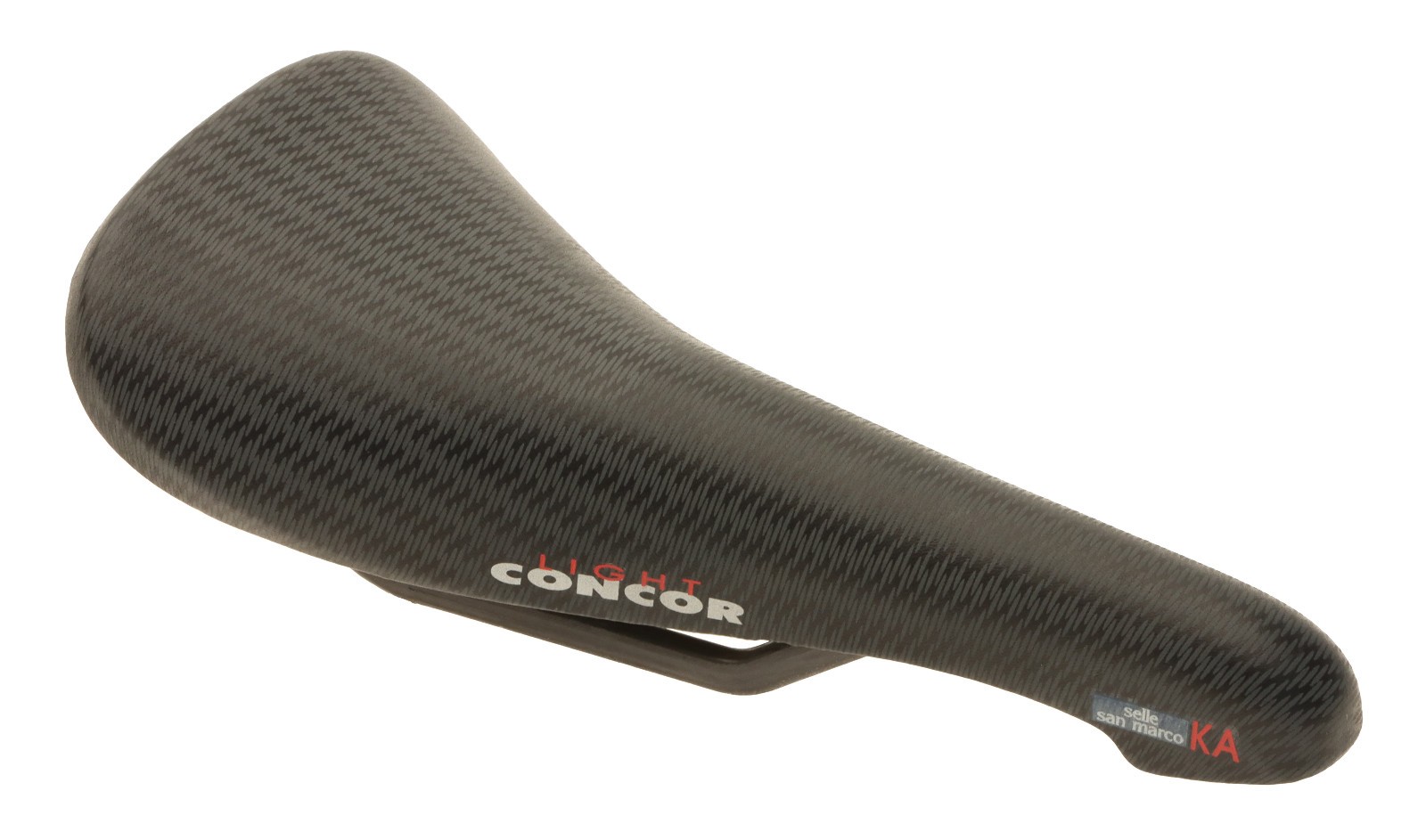 Selle San Marco Concor Light Saddle Carbon Rails Black Gray Pattern NIB NOS NEW