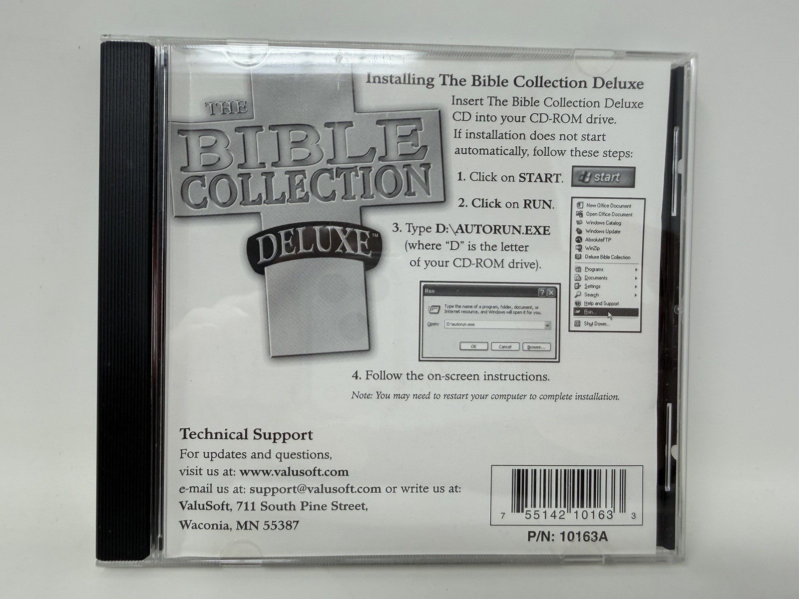 ValuSoft The Bible Collection Deluxe Special Edition PC CD-ROM Windows