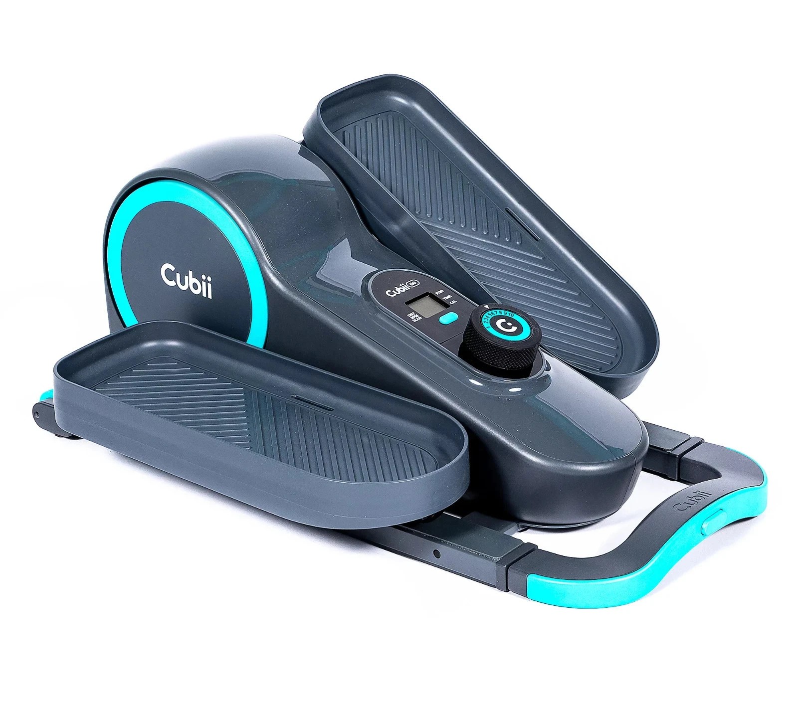 Cubii Go Seated Elliptical w/ Wheels Handle & Mat Navy - FREE Shipping Sale