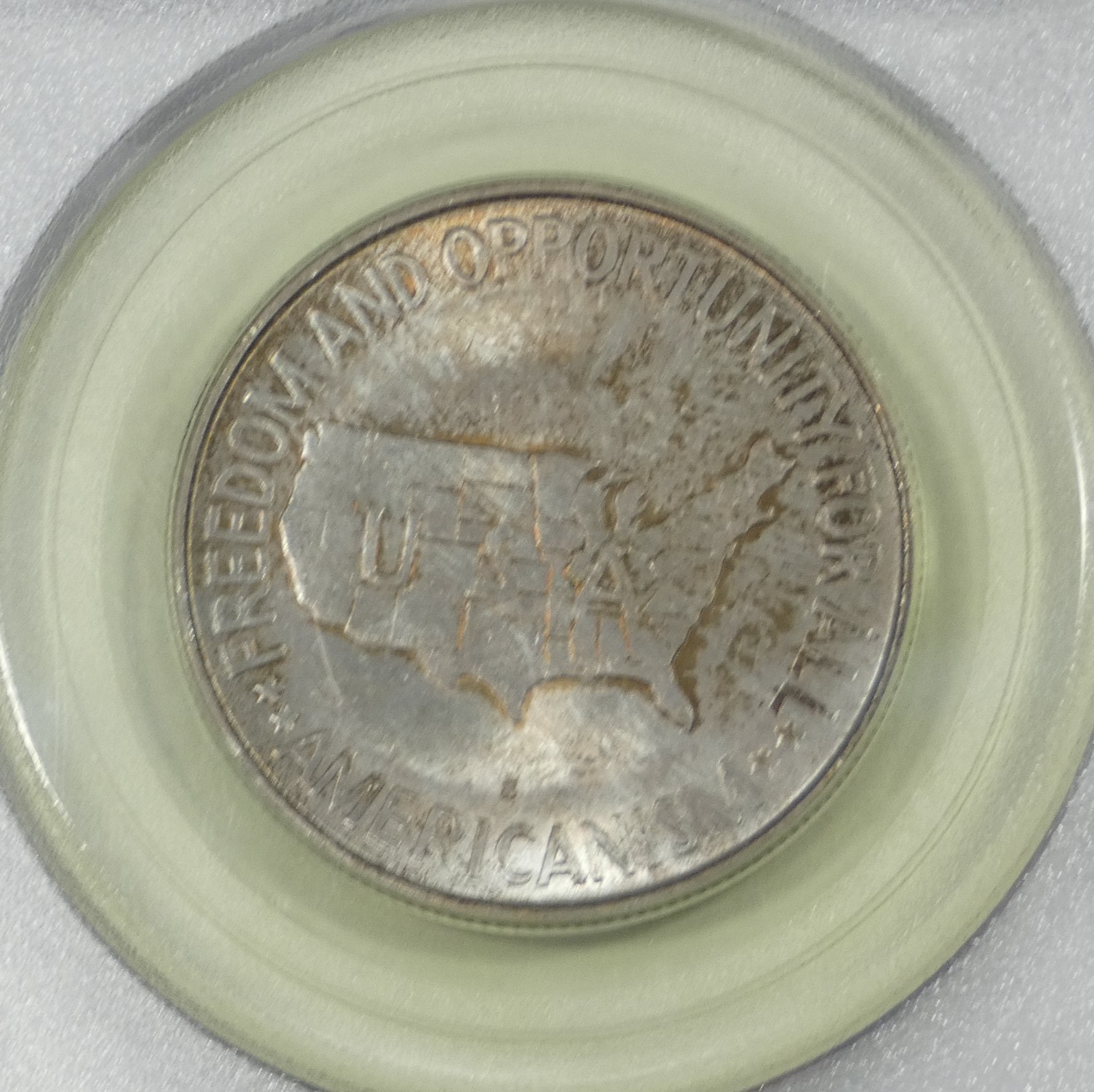 1954-S Washington/Carver Commemorative Silver 50c PCGS MS 63 ~ Old Green Holder