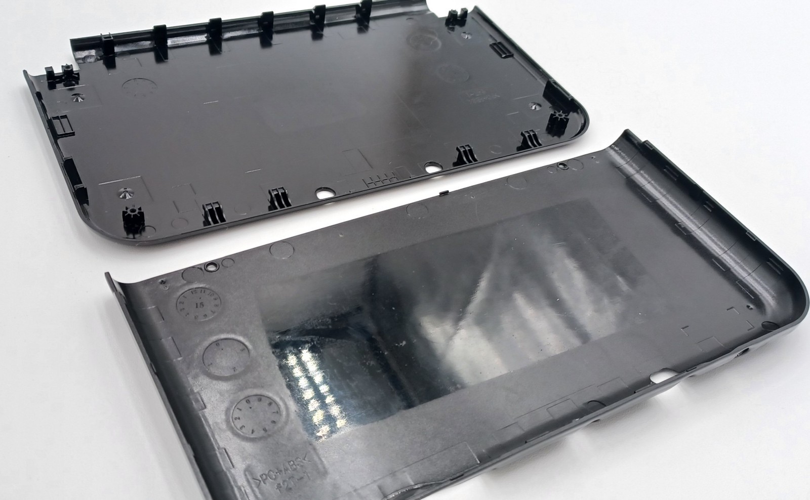 New Nintendo 3ds Xl LL Pokemon Replacement Shells Front+Rear+Rubber+Label UPC