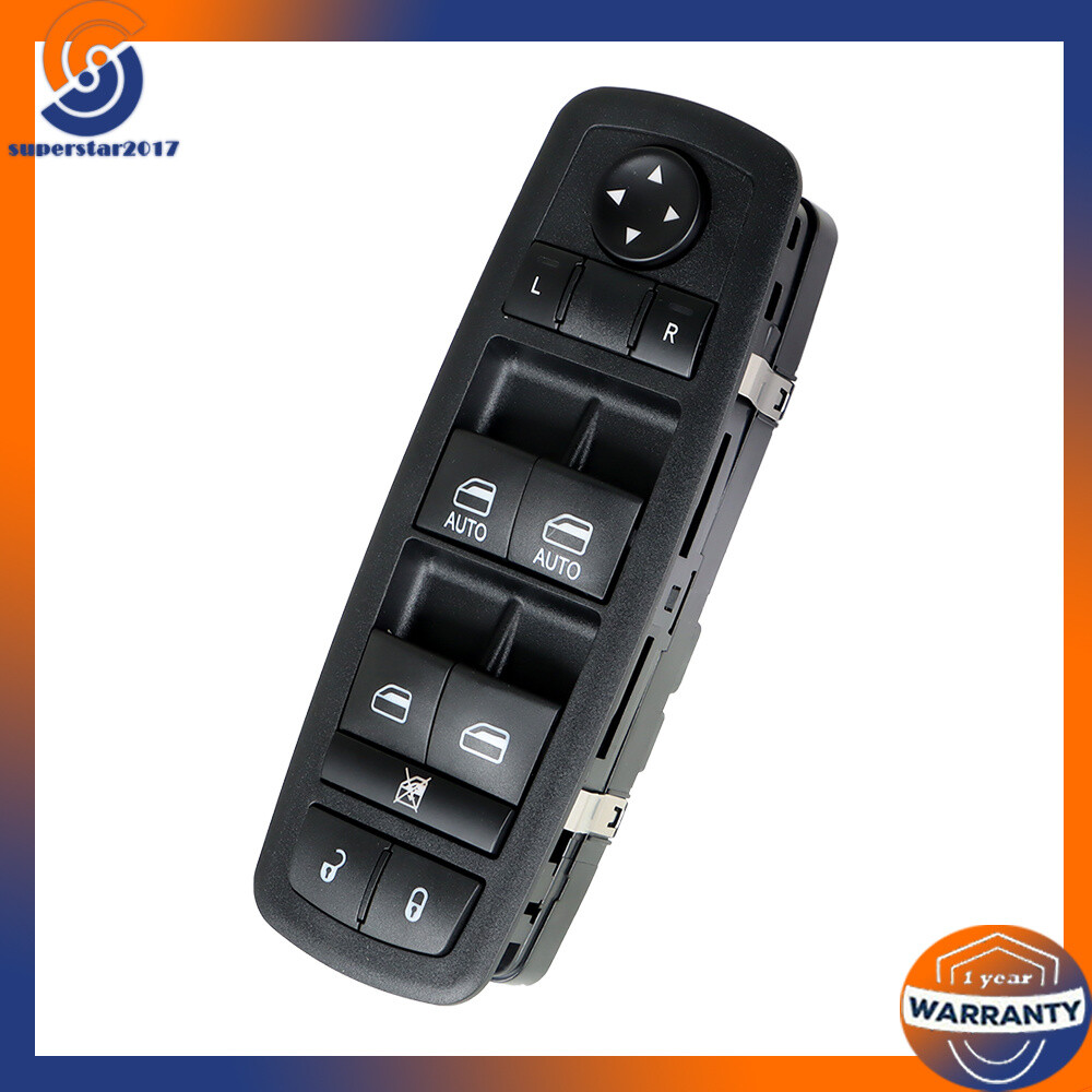 Left Window Control Switch Driver Side Power For 2011-2016 2017 Dodge 4-Door