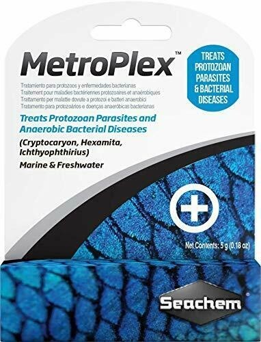 Seachem Aquarium Medication Metroplex 08010chem 5gram