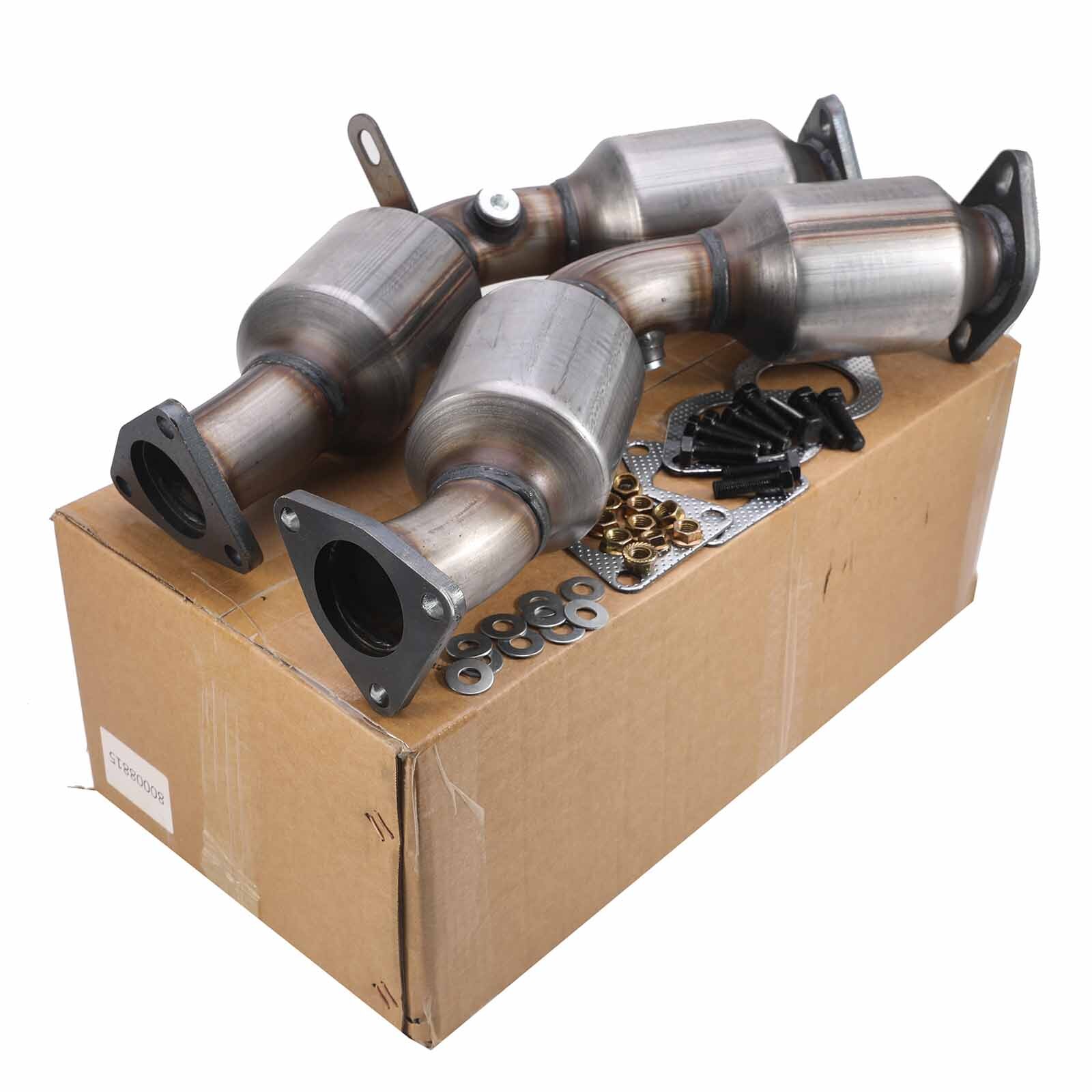 Pair Catalytic Converter Fits Infiniti G35 3.5L 2003-2007 Direct-fit Highflow