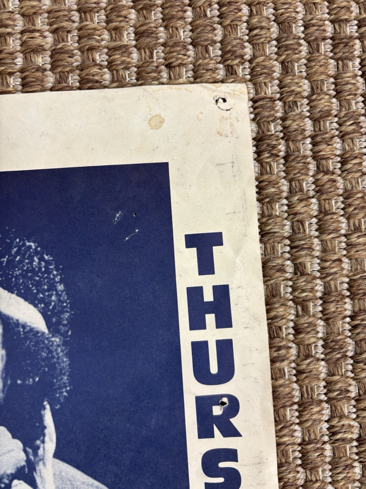 Vintage Cobras Thursdays Antone's Poster - Photo by Dennie Tarner