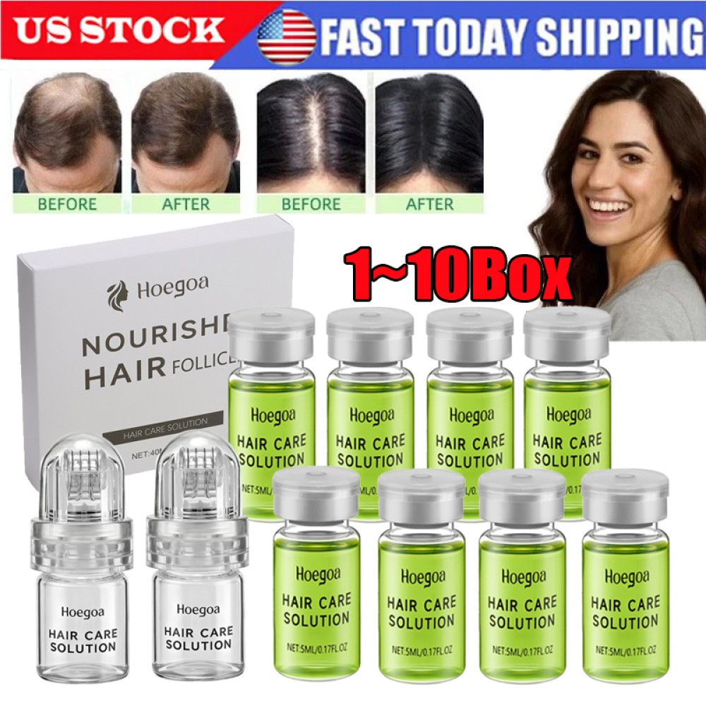Micro Infuse Hair Regrowth System, Advanced Hair Growth Serum Treatment Ginseng