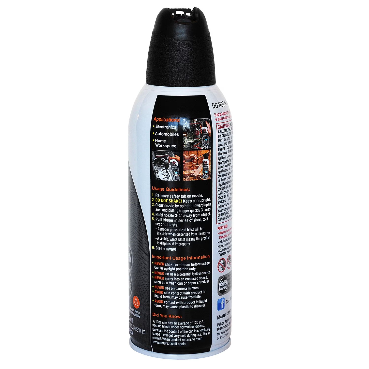 Falcon Dust-Off Compressed Gas Duster (10oz., 4 Pack). Free shipping