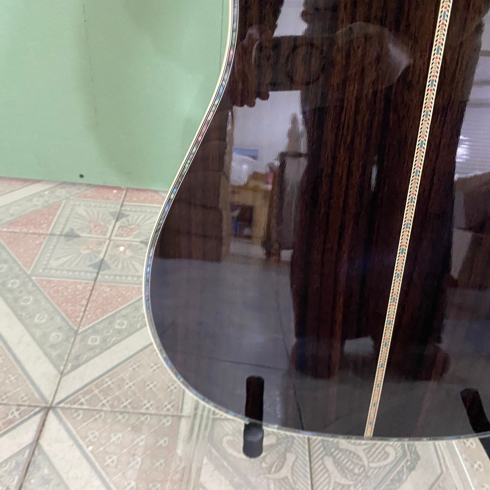 D45 41 inches solid spruce Acoustic guitar with EQ rosewood fingerboard