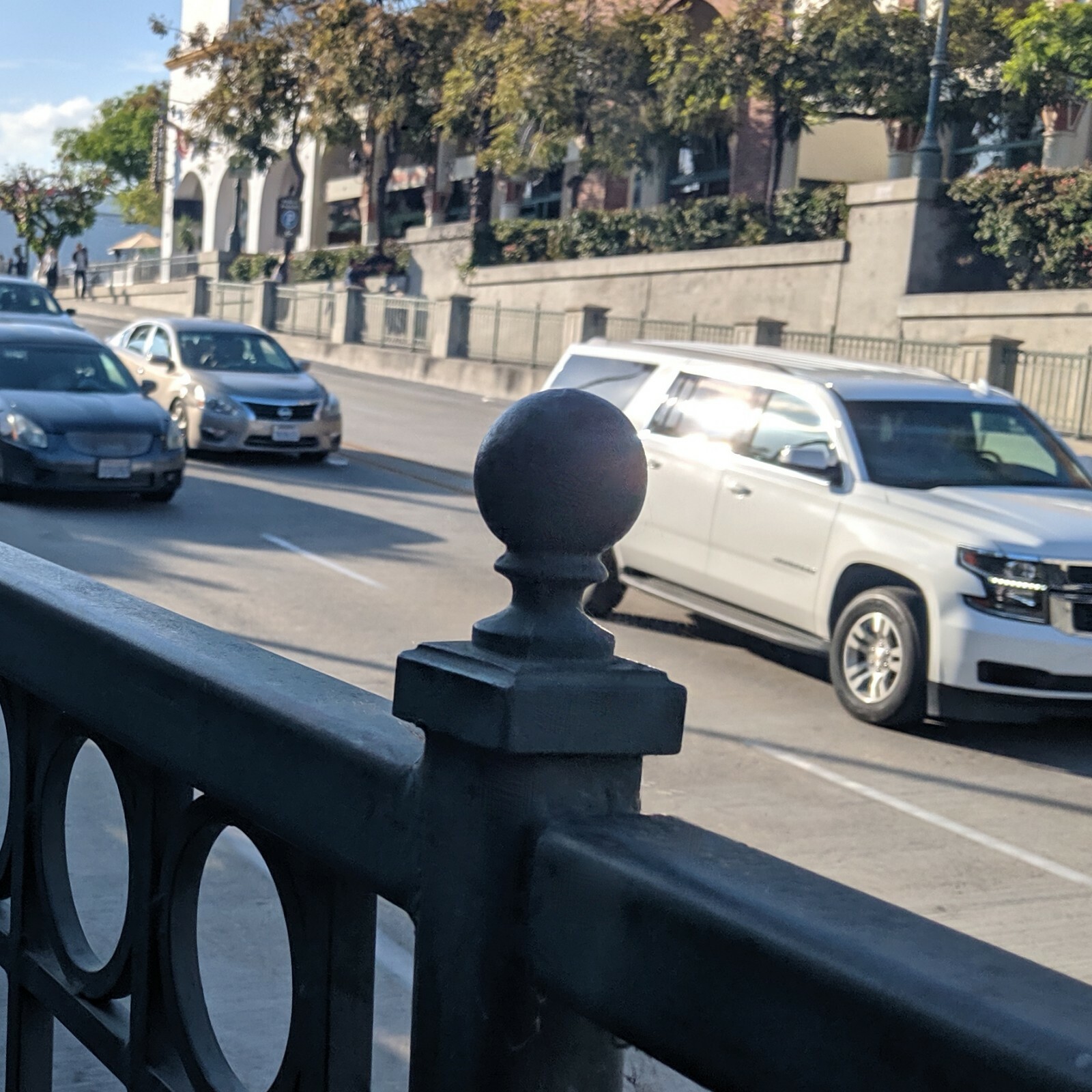 2 x 2" Ball Cap Fence Finial Square Cast Iron Topper Post Caps For Posts 4 Pack