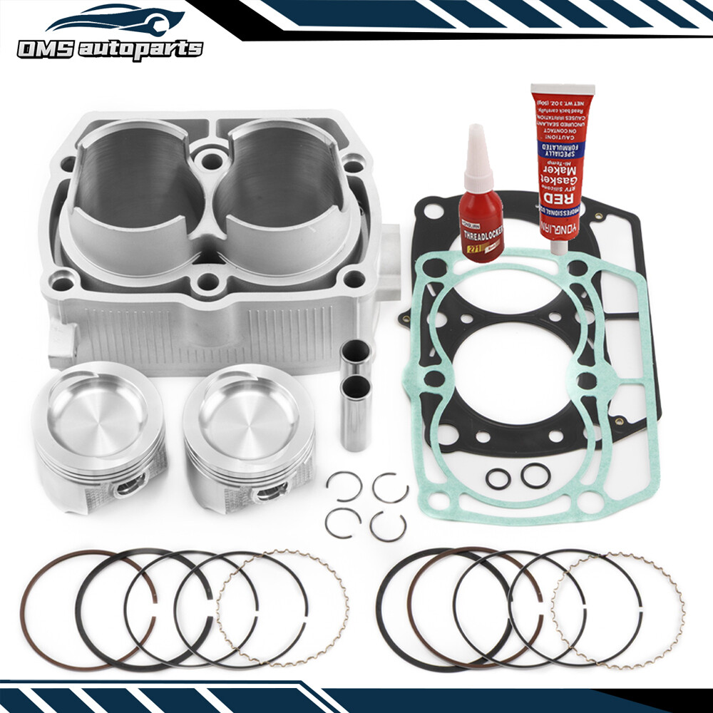 Cylinder Piston Ring Rebuild Kit For Polaris Ranger XP 700 4X4 2005 2006-2008