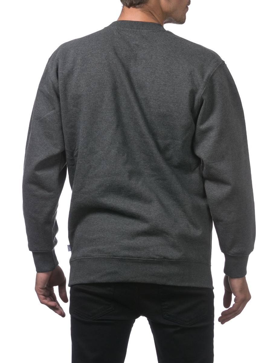 PRO CLUB MEN'S 9 oz FLEECE CREWNECK PULLOVER SWEATER (S-5XL)
