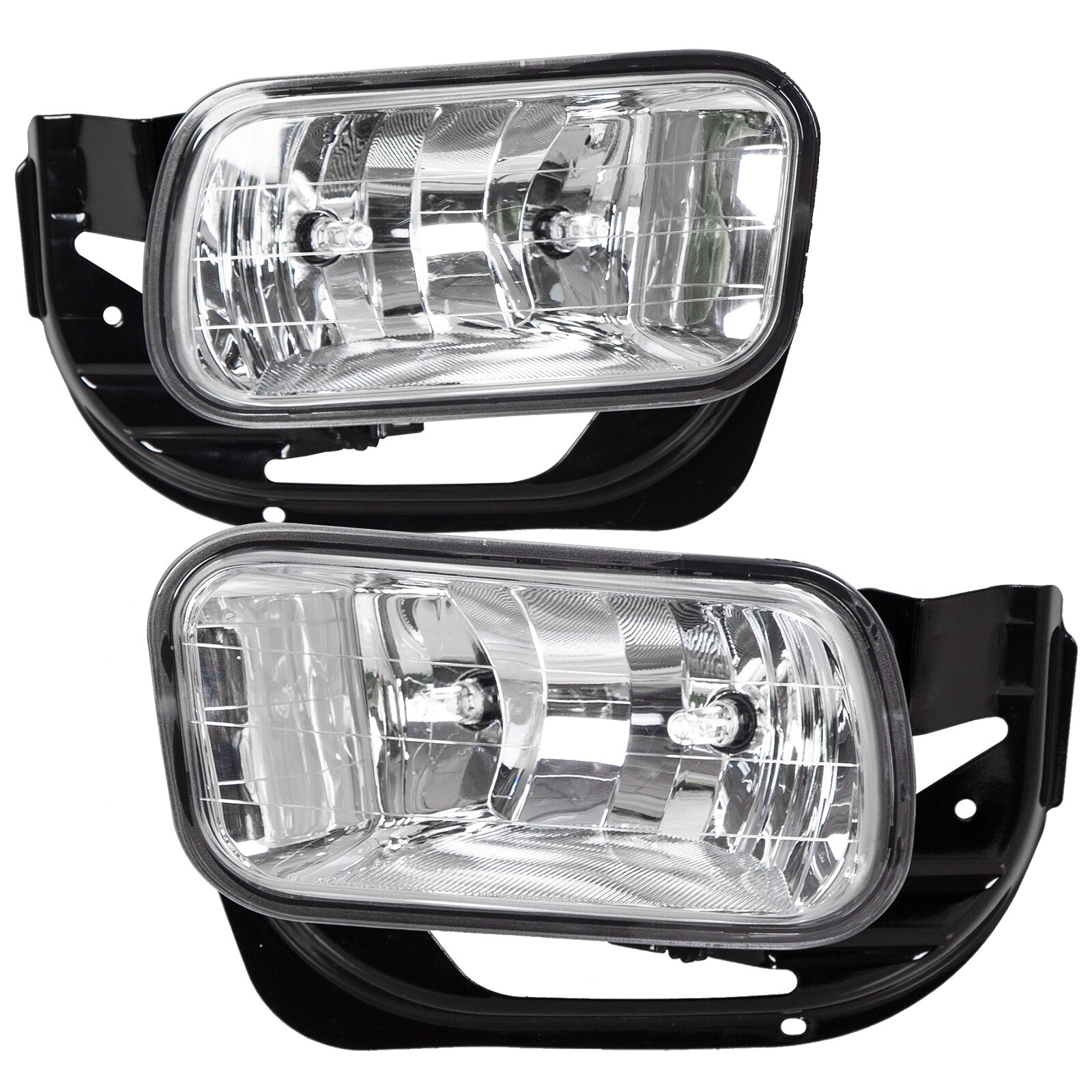 Front Fog Lights with Brackets For 2009-2012 Ram 1500 / 2010-2018 Ram 2500 3500