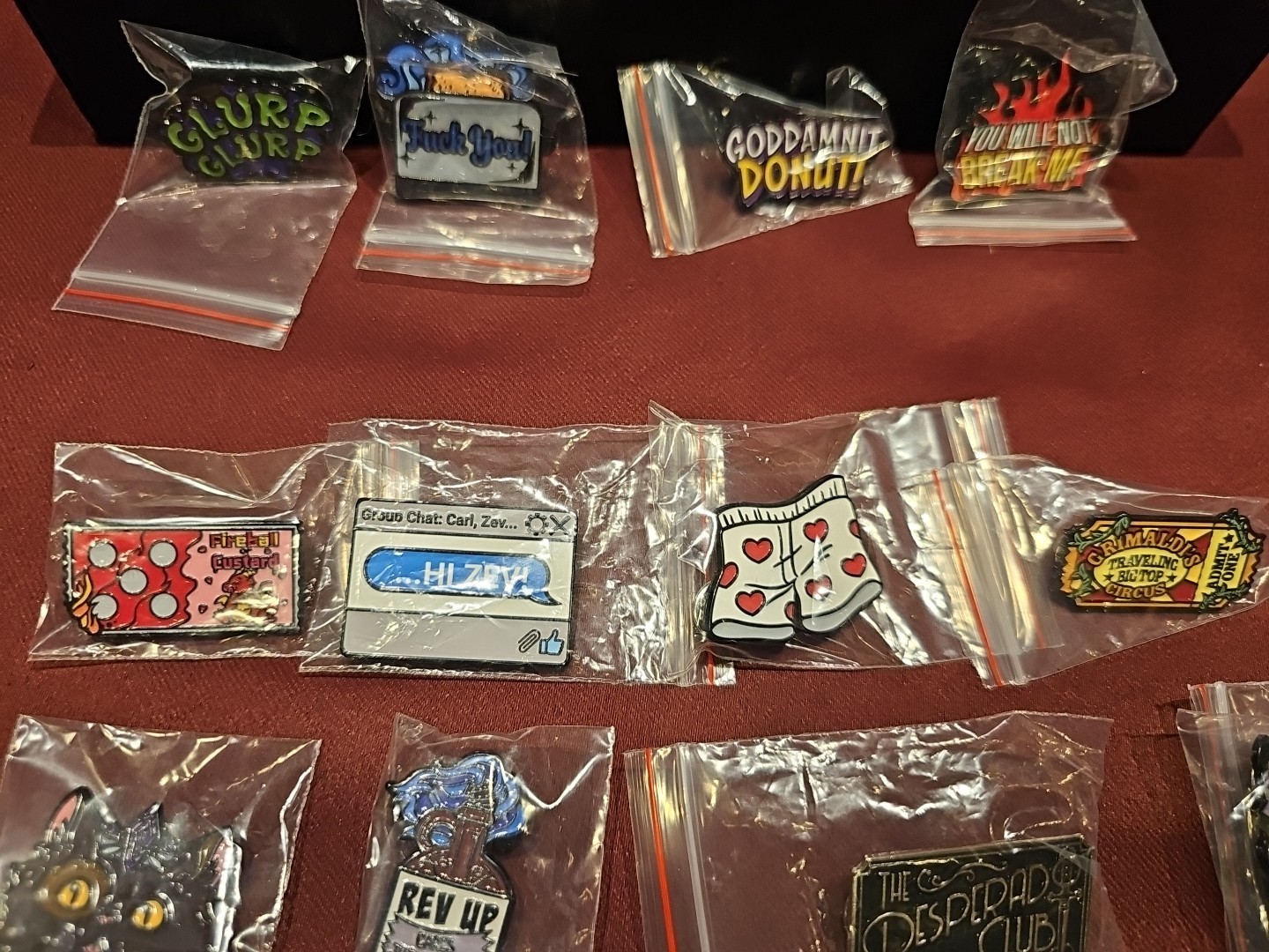 Dungeon Crawler Carl Enamel Pin Complete Set of Common 12 – Foam Brain Games
