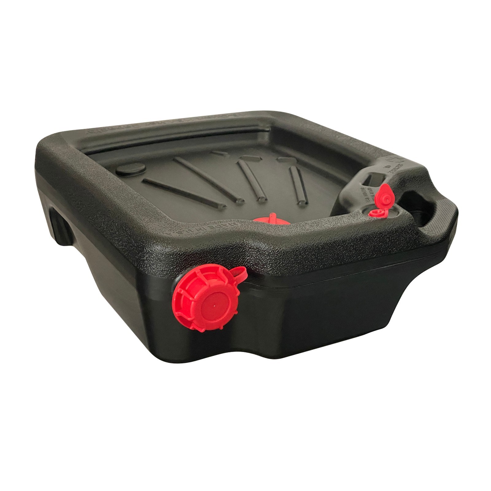 16 Quart Oil Drain Pan Leak-Proof Large Capacity Oil Change Container for Cars