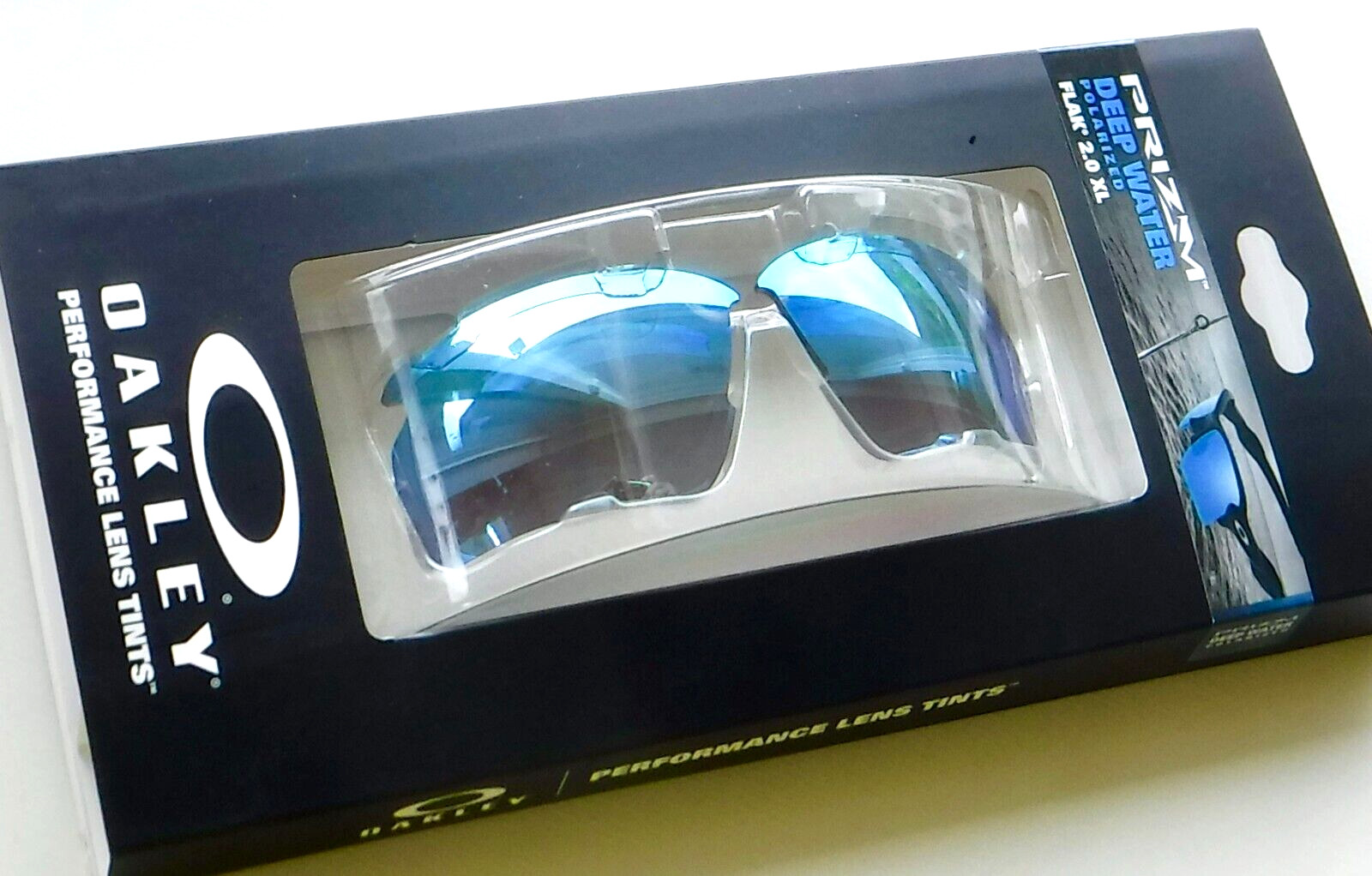 Oakley Flak 2.0 XL Sunglasses Polarized Deep Water Prizm Lens 101-108-005