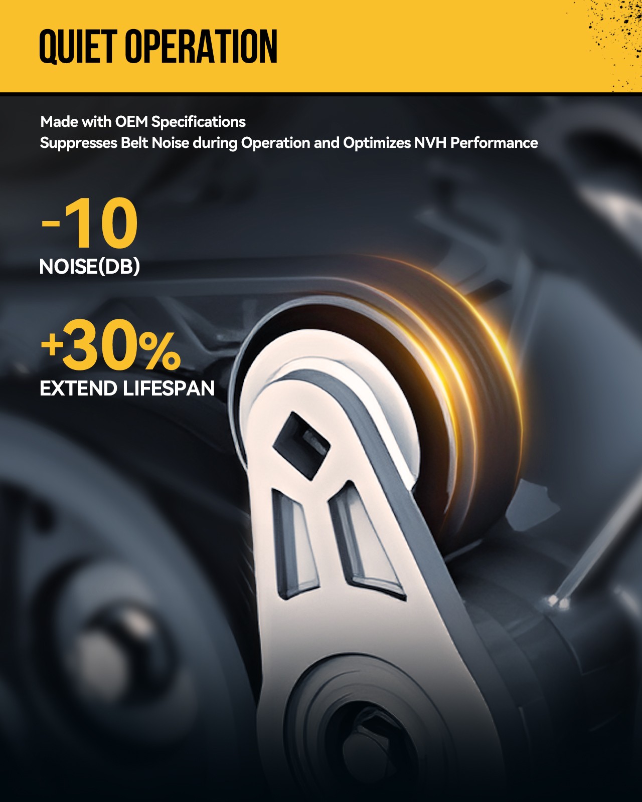 Belt Tensioner w/ Pulley For 92-2003 Dodge Dakota V6 3.9L 53010158AB 89215