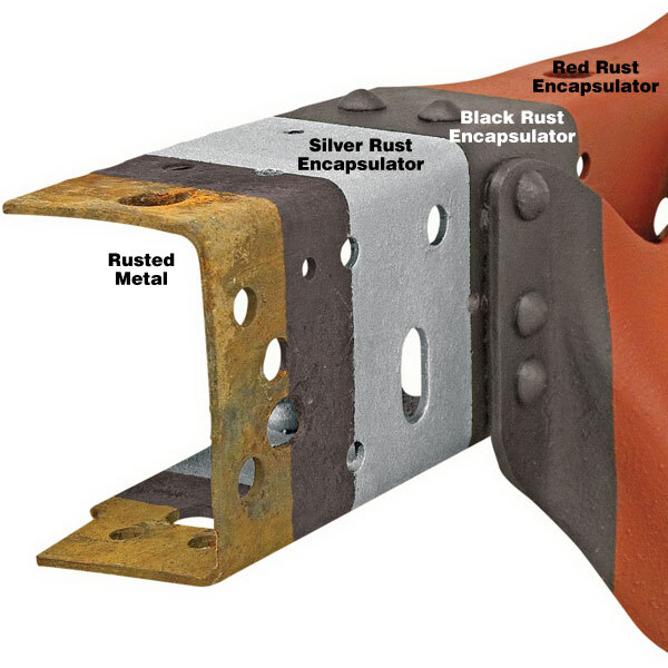 Eastwood Black Rust Prevention Encapsulator Paint 1 Quart UV Heat Resistance
