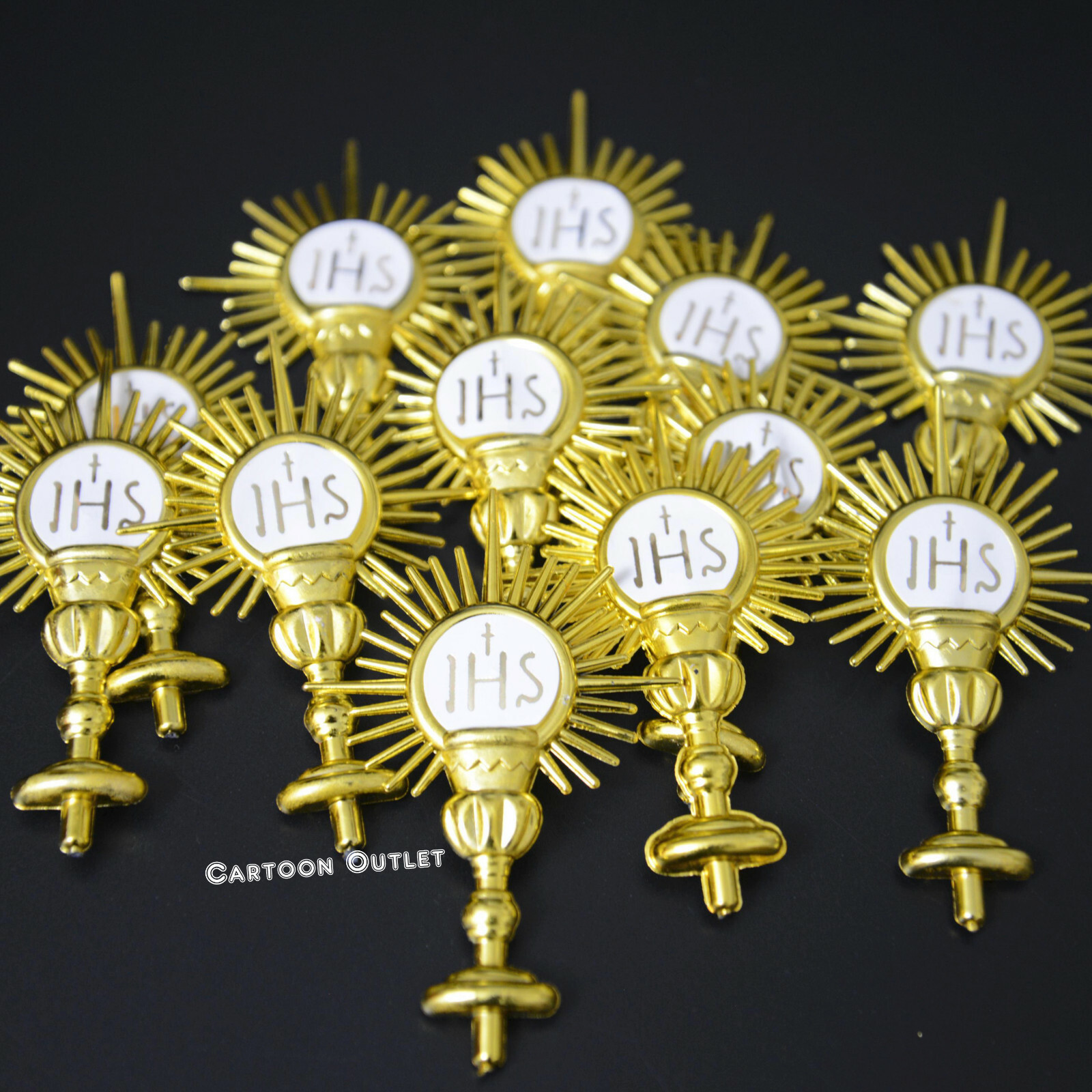 12 FIRST COMMUNION PARTY FAVORS CHALIZ BAPTISM PRIMERA COMUNION RECUERDOS CALIZ