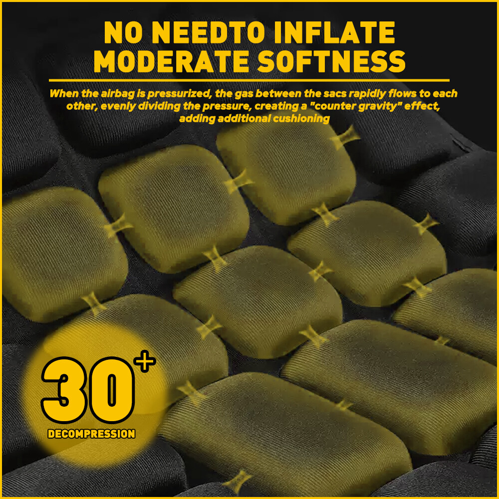 Rider Passenger Seat Cushion Seat Cover Seat Pad For Harley Touring Black OXILAM