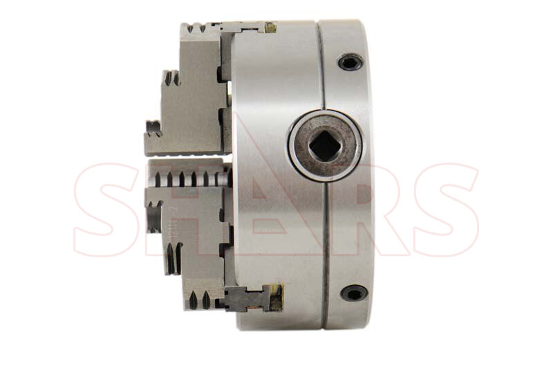 6" 3 Jaw Adjustable Self Centering Lathe Chuck + .0005 TIR Certificate NEW L[