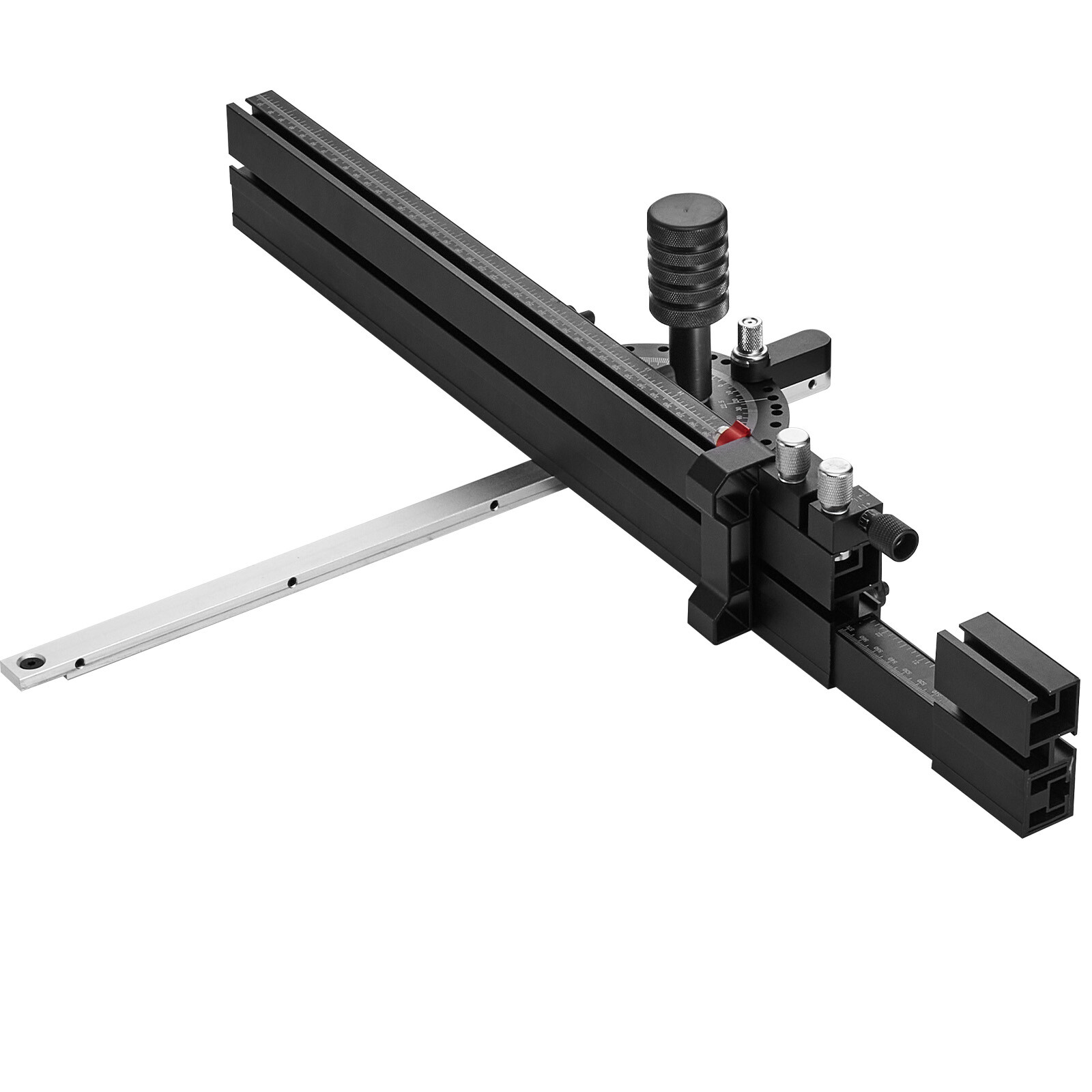 VEVOR Precision Table Saw Miter Gauge Standard Slot 3/4''x3/8'' 19-35 in Grating