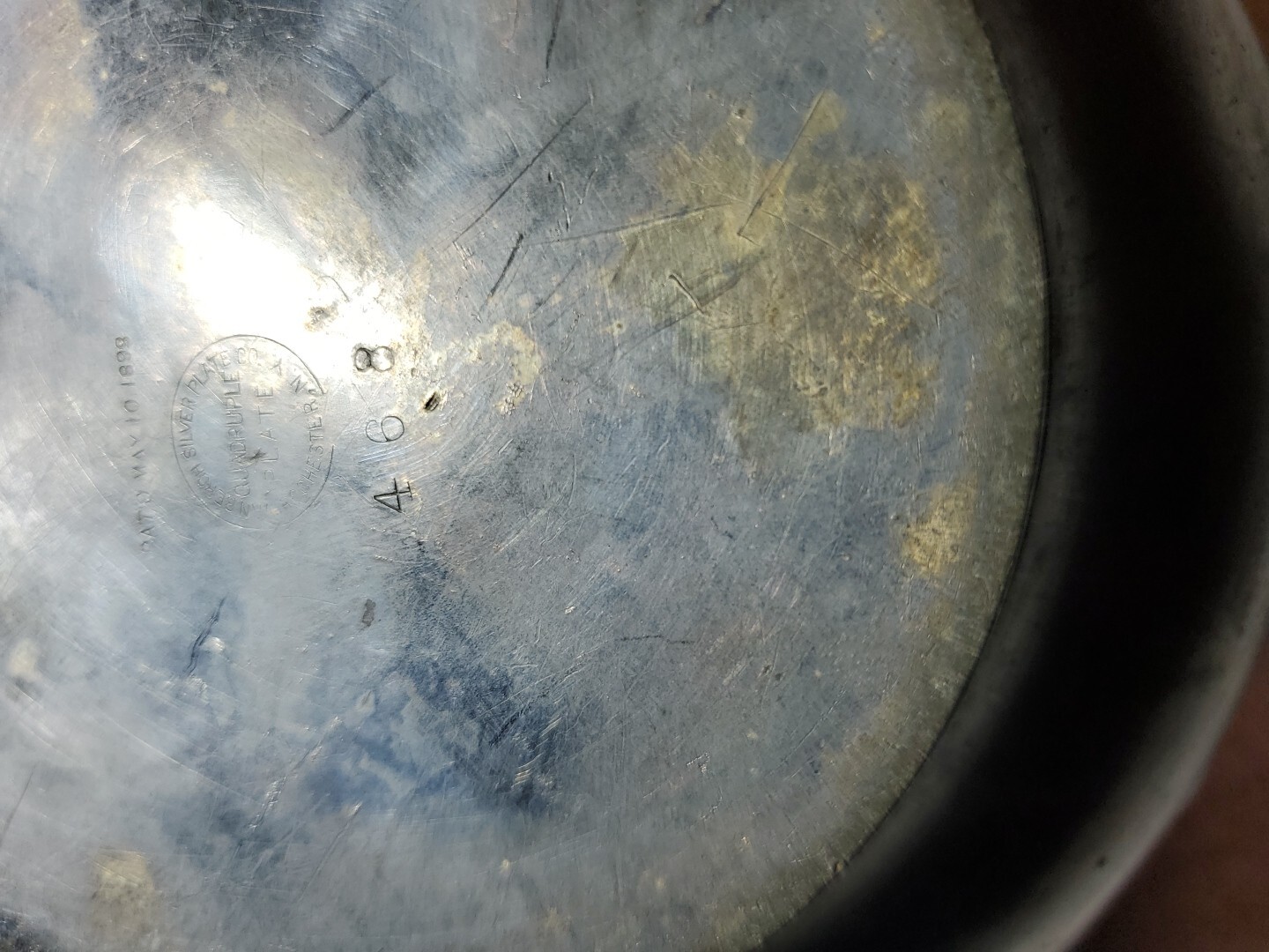 Beautifully hand-carved antique silver-plated teapot