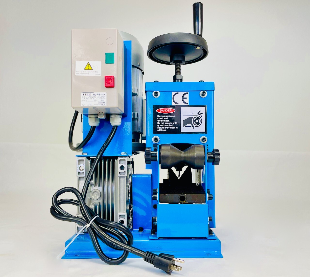 BLUEROCK ® TOOLS Model 60 STRiPiNATOR ® Copper Wire Stripping Machine Large Wire