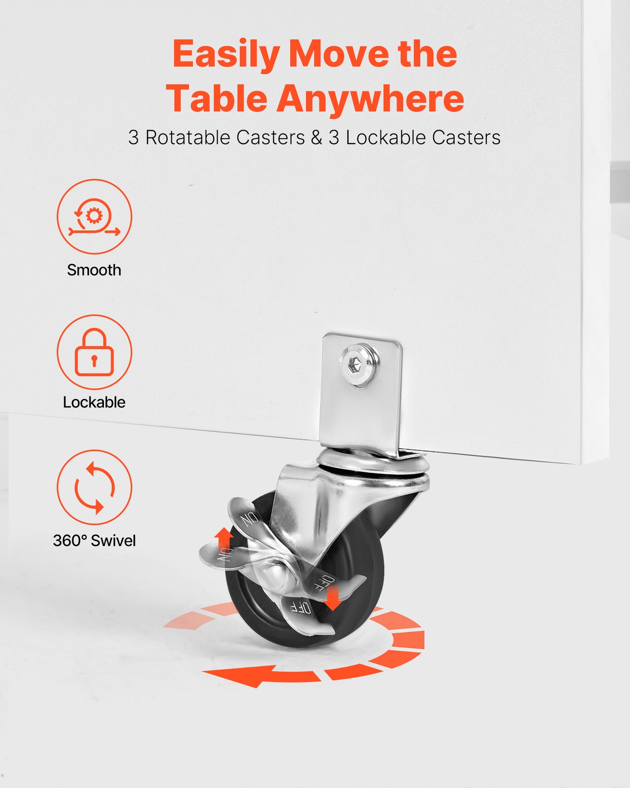 VEVOR Folding Sewing Table Multipurpose Sewing Machine Table Charging Station