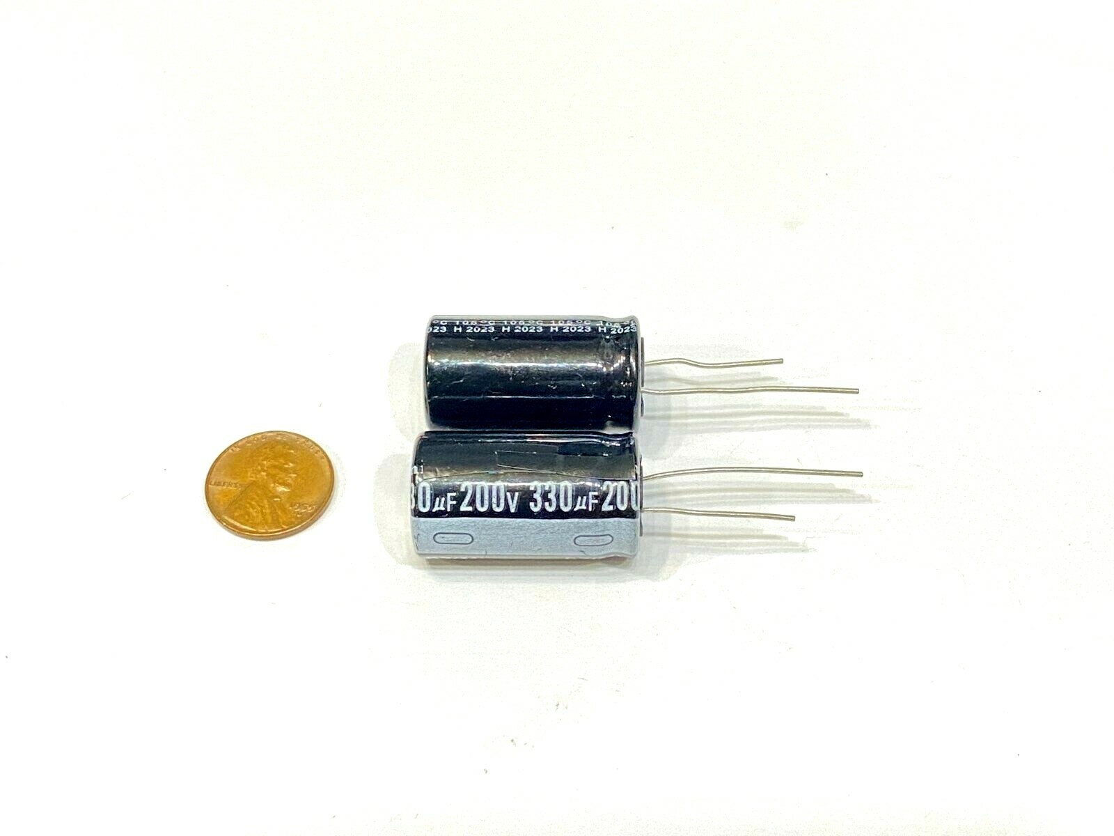 4 Pieces Electrolytic Capacitor 330UF 200V 330mfd Temp G22