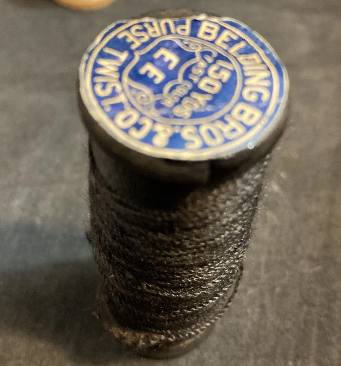 VIntage Lot of 8 Wooden Spools of thread Belding Corticelli Coats & Clark More