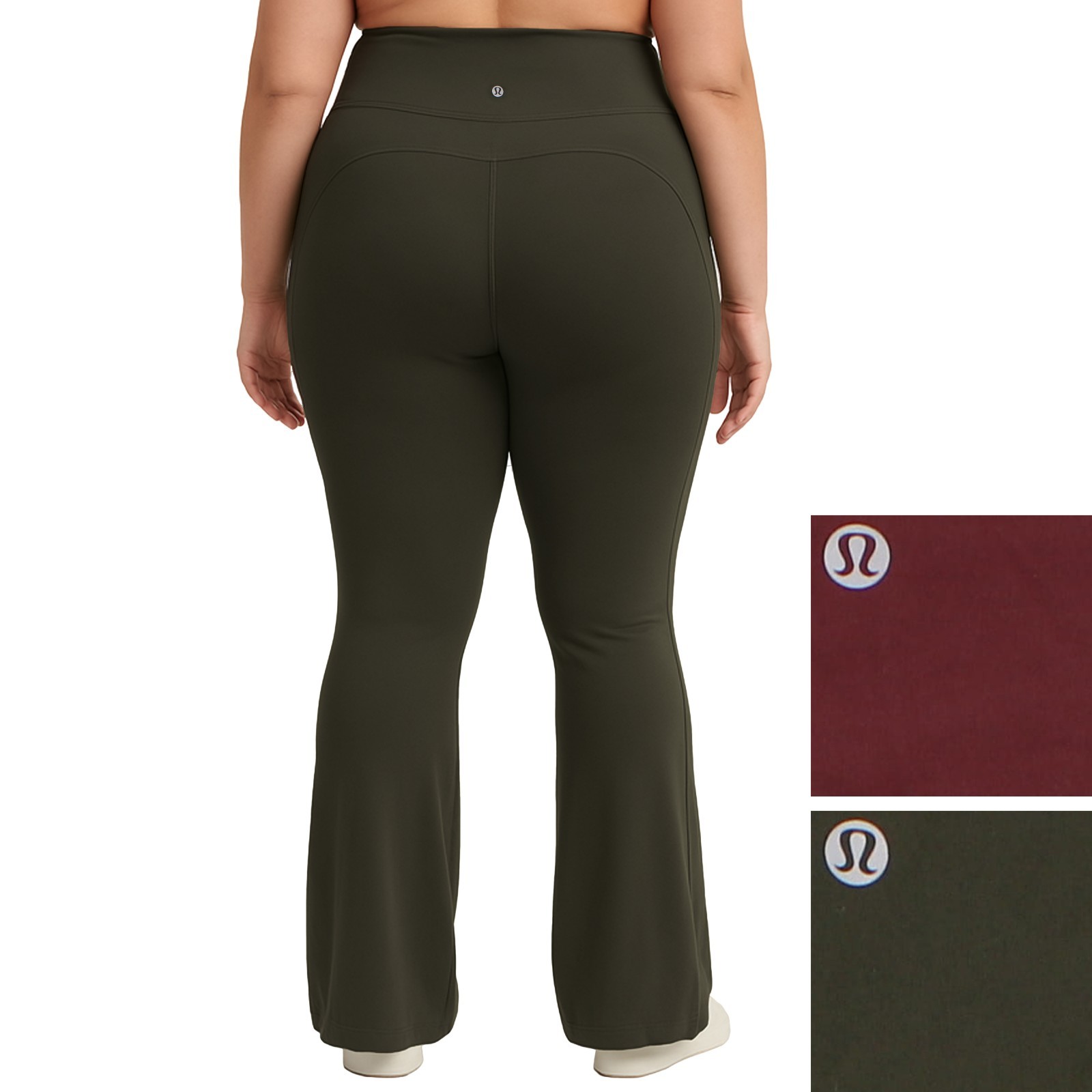 Lululemon Groove Super-High-Rise Flared Pants, Plus Size Nulu Fabric 32.5 inch