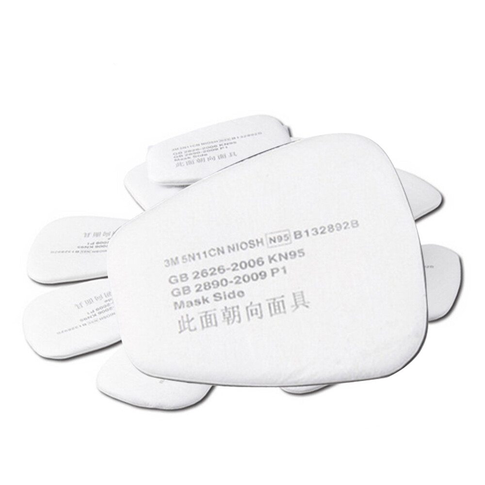 10/20/50Pcs 5N11 Cotton Filter Replacement For 6200 6800 7502 Respirator Filters