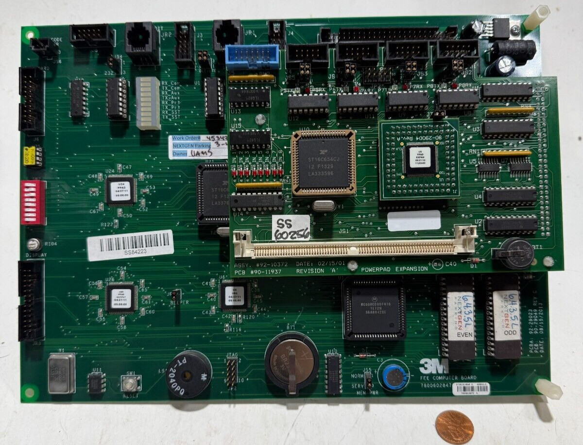 3M Federal APD PowerPad CPU Board 92-29023  90-29049  92-10372 90-11937