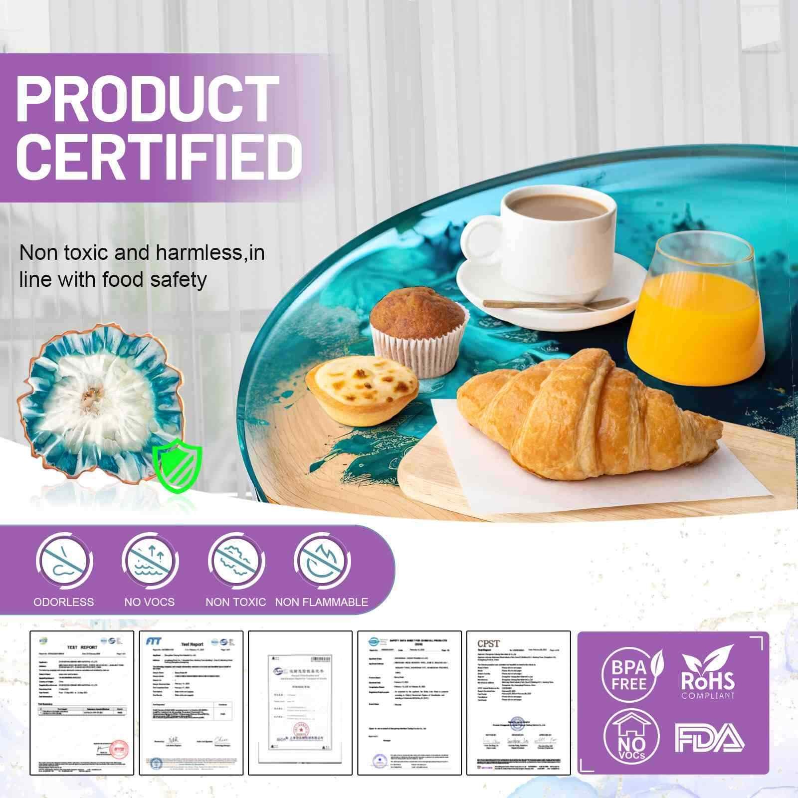 Bulk 4 Gallon Kit - Crystal Clear Tumbler 1:1 Epoxy Resin DIY Craft Arts Coating