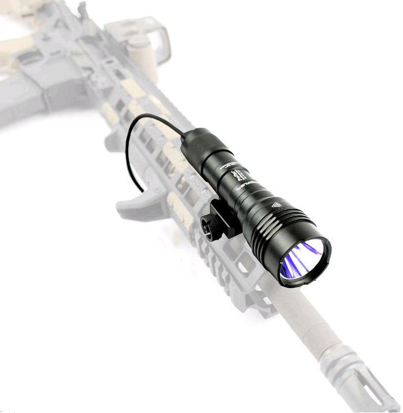 Streamlight 88066 ProTac Rail Mount HL-X Fixed Mount Ten Tap, 1000 Lumens, Black