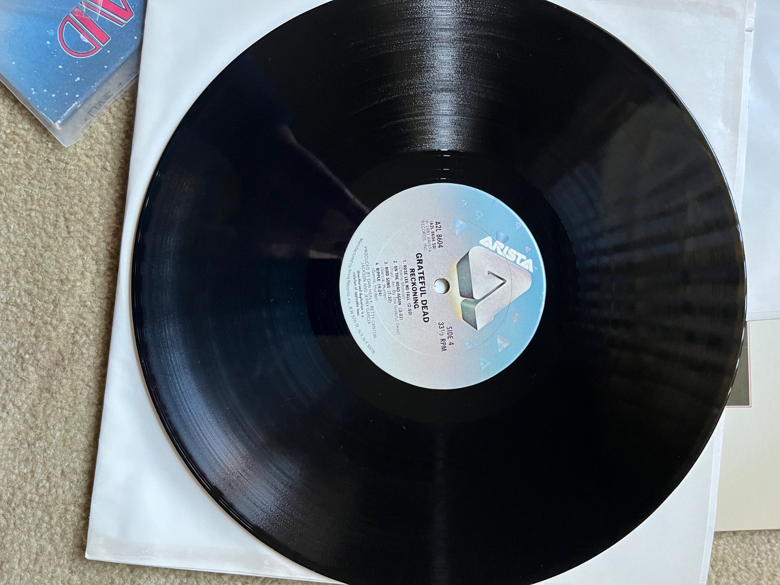 Grateful Dead - Reckoning 2LP OG Arista LPs sleeves VG++ to M- promo cover
