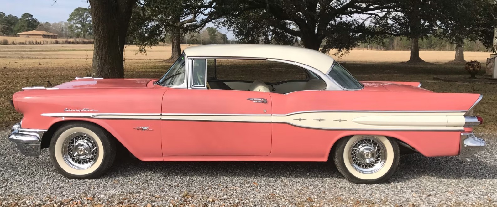 Original 1957 Pontiac Chieftain Hood Ornament / Spear 523120 - Vintage