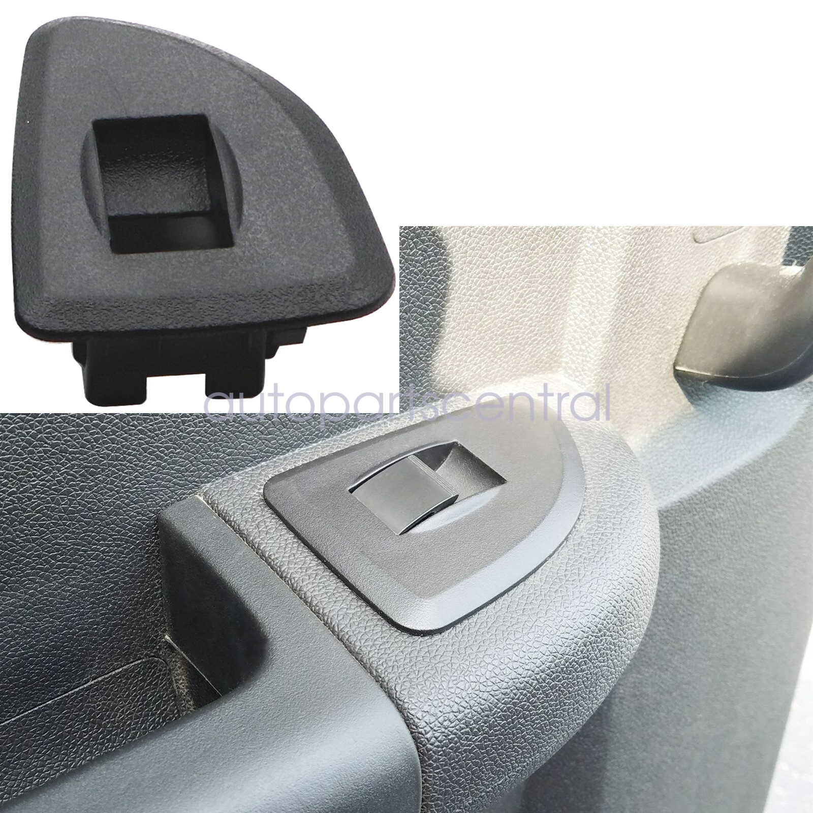 Fits 2009-13 Chevy Silverado 1500 Extended Cab Rear Window Switch Bezels Covers