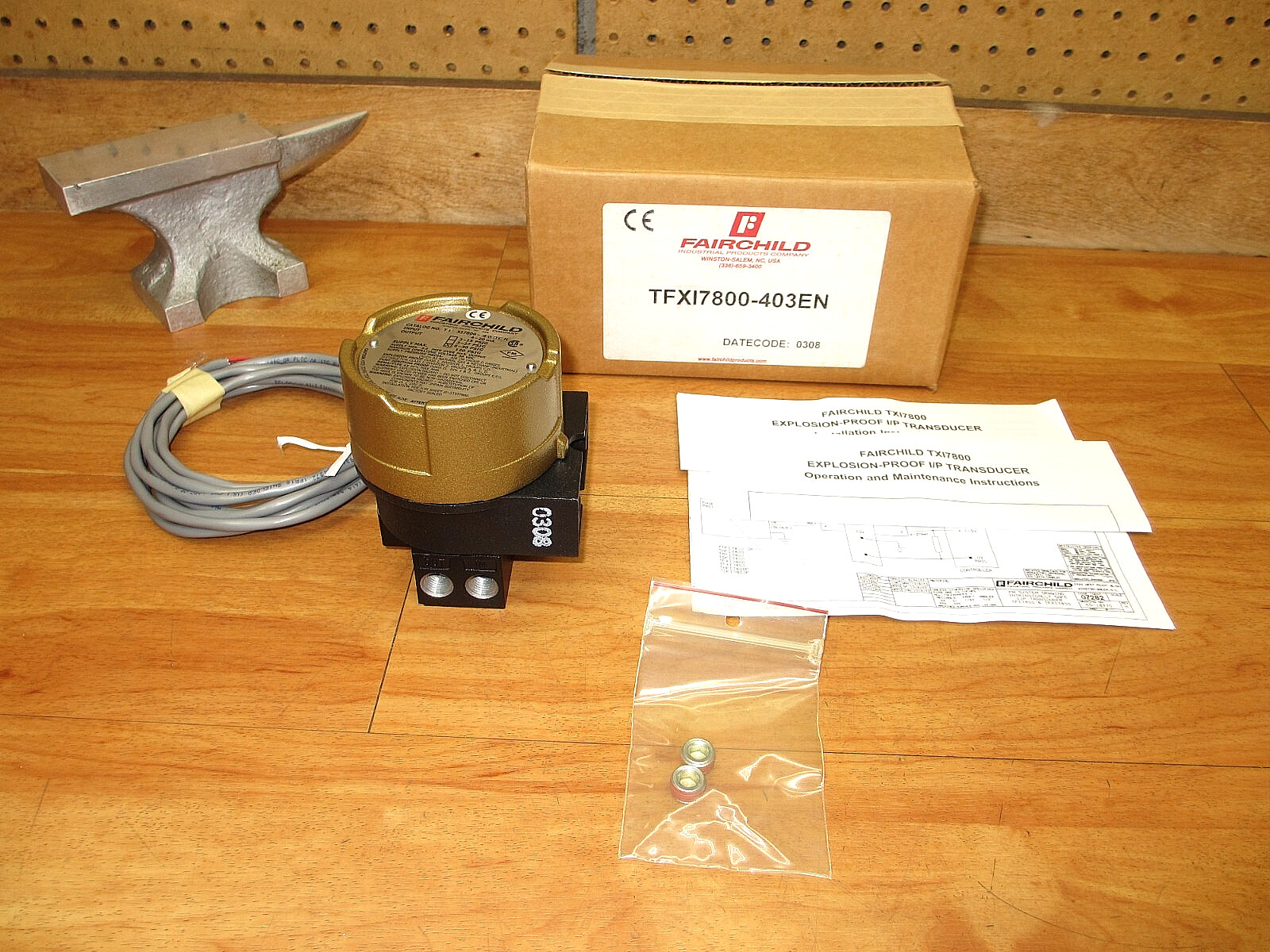 Fairchild TFXI7800-403EN *NEW* Explosion Proof I/P Transducer 6-30 PSIG