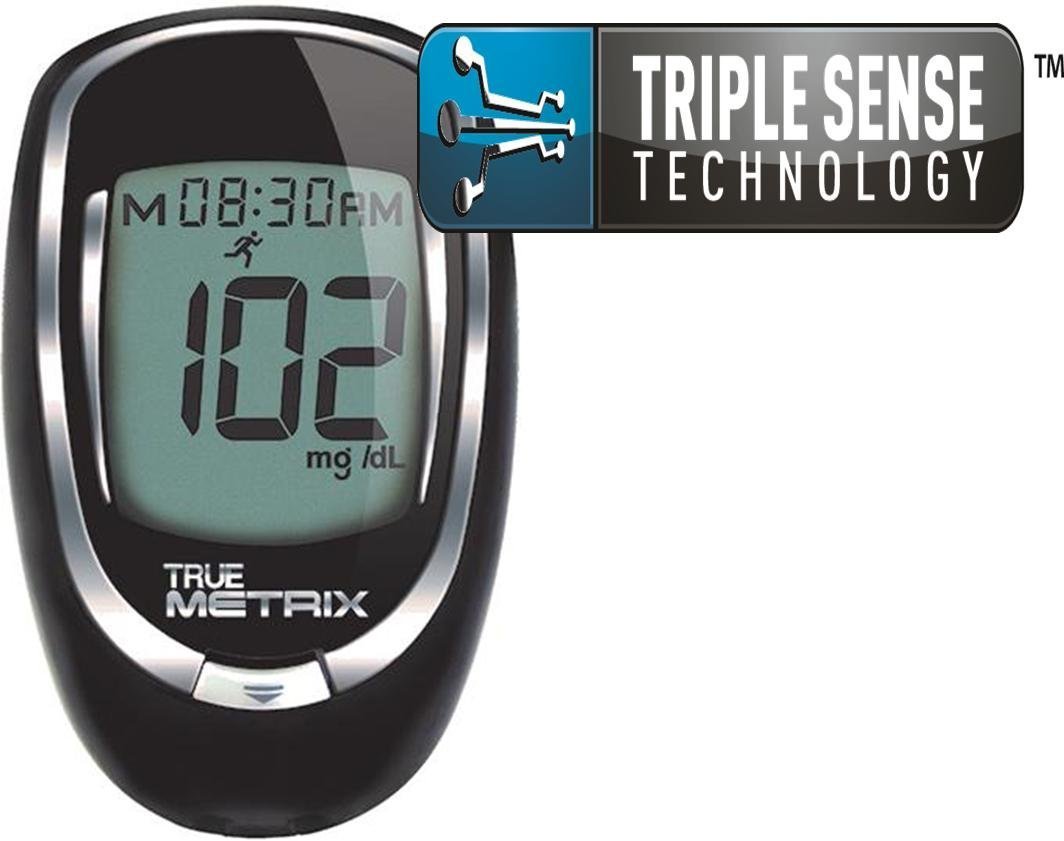 True Metrix Blood Glucose Monitoring System Complete kit Include 10 Test Strips