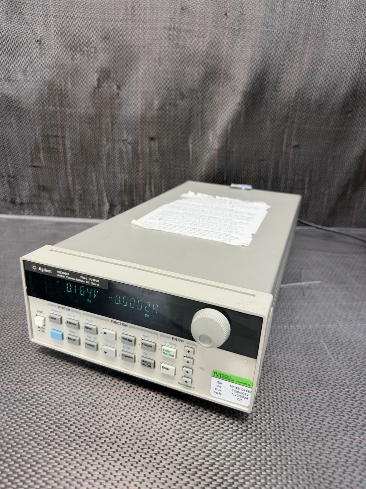 HP Agilent 66309D Dual Output DC Guaranteed Very Good Condition ShipFast