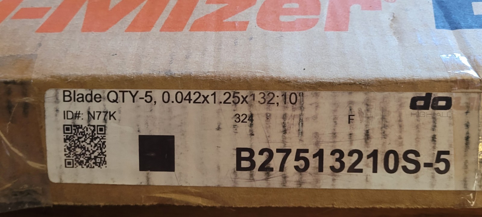 Wood-Mizer 132" Sawmill Bandsaw Blades 5-Pack - DoubleHard 10 Silver Tip