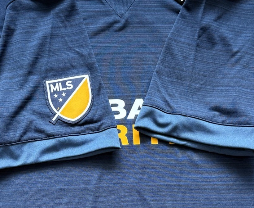 2018 LA Galaxy Away #9 Ibrahimovic Large adidas Soccer Legend Zlatan MLS kit