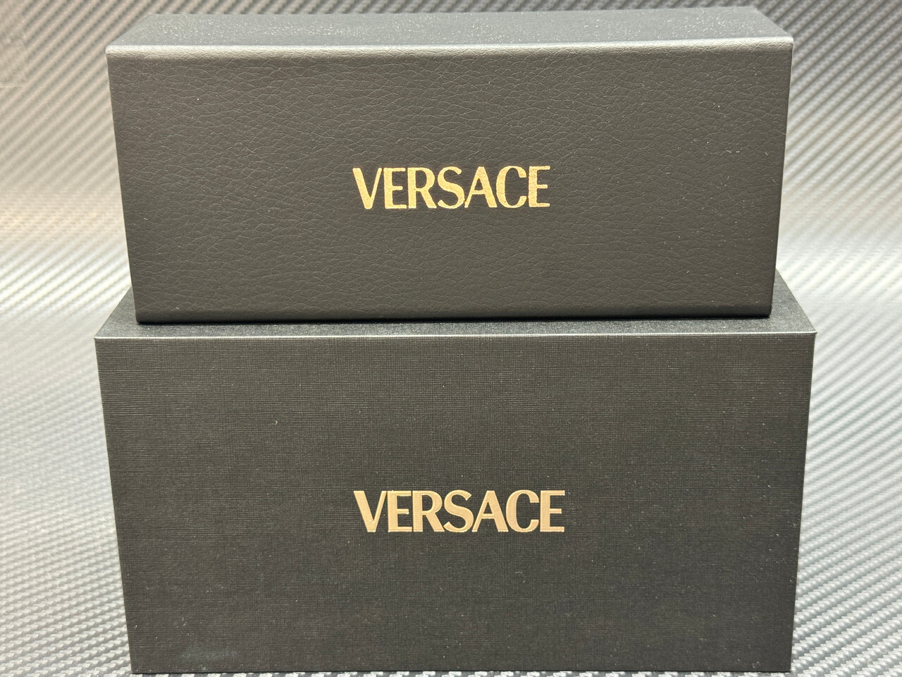 VERSACE VE2278D GB1 87 Black Grey Women's 58 mm Sunglasses