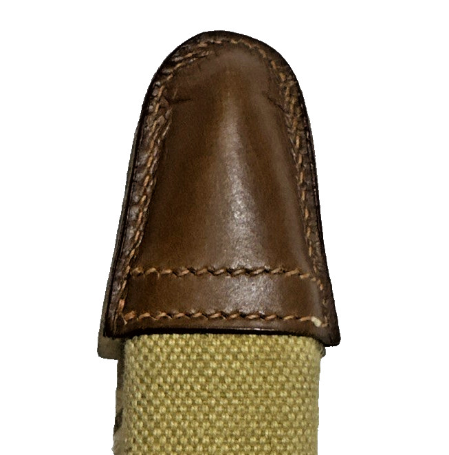 WWI Production Style of US M1910 Bayonet Scabbard with Khaki Web Cover